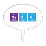 Nada  Cake Picks
