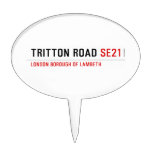 TRITTON ROAD  Cake Picks