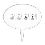 Geeky  Cake Picks