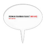Ridwan Rahman Rahat  Cake Picks