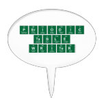 Periodic
 Table
 Writer  Cake Picks