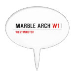 Marble Arch  Cake Picks
