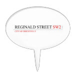 Reginald street  Cake Picks