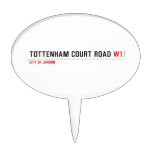 Tottenham Court Road  Cake Picks