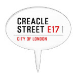 Creacle Street  Cake Picks