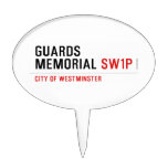 guards memorial  Cake Picks