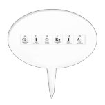 giorgia  Cake Picks