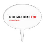  bore man road  Cake Picks