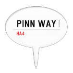 Pinn Way  Cake Picks