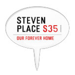 Steven Place  Cake Picks