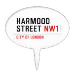Harmood Street  Cake Picks