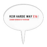 keir Hardie Way  Cake Picks