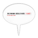 Big Mama Boulevard   Cake Picks
