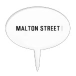 Malton Street  Cake Picks