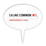 Ealing Common  Cake Picks