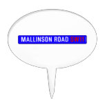 Mallinson Road  Cake Picks