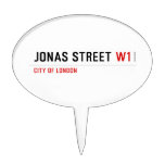 JONAS STREET  Cake Picks