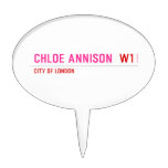 Chloe annison   Cake Picks