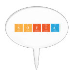 SOFIA  Cake Picks