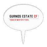 Gurnos Estate  Cake Picks