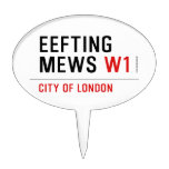 EEFTING MEWS  Cake Picks