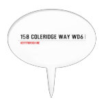 158 Coleridge Way  Cake Picks