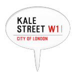 Kale Street  Cake Picks