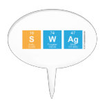 SWAG  Cake Picks