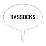 Hassocks  Cake Picks