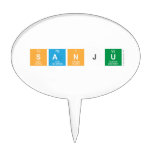 SANJU  Cake Picks