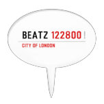 Beatz  Cake Picks