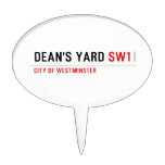 DEAN'S YARD  Cake Picks