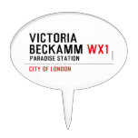 Victoria  Beckamm  Cake Picks