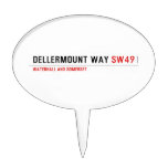 Dellermount way  Cake Picks