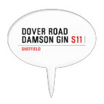 Dover Road  Damson Gin  Cake Picks