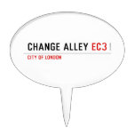 CHANGE ALLEY  Cake Picks