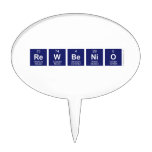 Rewbenio  Cake Picks