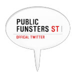 public funsters  Cake Picks