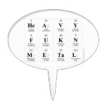 Heavy
 Fukn
 Metal  Cake Picks