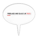 Froslass and glalie ln  Cake Picks