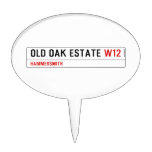 Old Oak Estate  Cake Picks