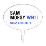 Sam            Morsy  Cake Picks