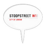 Stoopstreet  Cake Picks