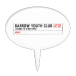 BARROW YOUTH CLUB  Cake Picks