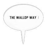 The Wallop Way  Cake Picks