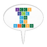 Keep
 Calm
 and
 Do
 Science  Cake Picks