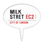 Milk  Stret  Cake Picks