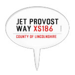 Jet Provost Way  Cake Picks
