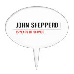 John shepperd  Cake Picks