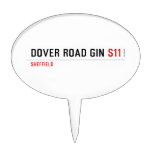 Dover Road Gin  Cake Picks